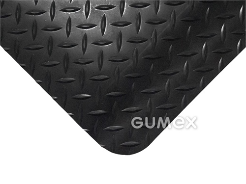 ANTI-ERMÜDUNGSMATTE DECKPLATE BLACK